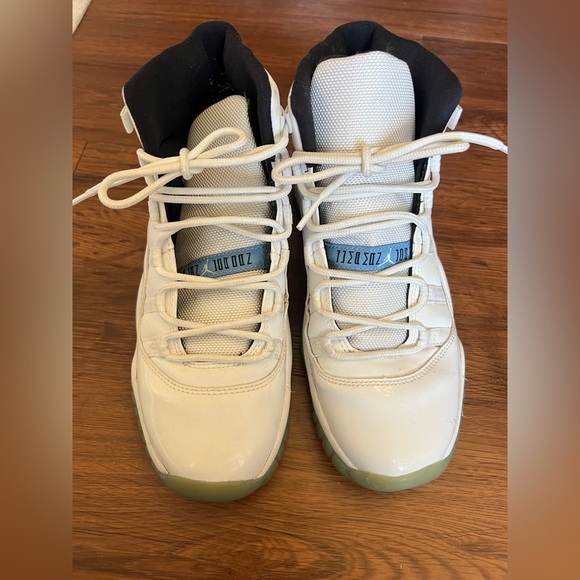 Nike Air Jordan 11 Legend Blue 2014 Size 6Y White Ice Blue - Picture 2 of 6
